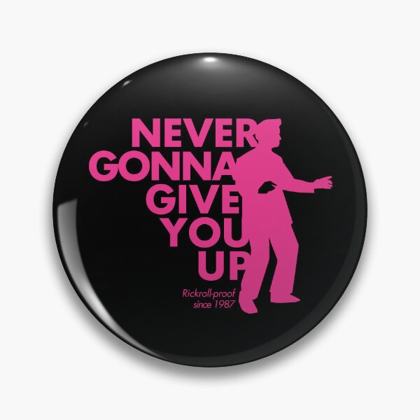 Item preview, Never Gonna Give You Up | Rick Astley | 80s Retro Music Tee | Rickroll Classic | MAGENTA VERSION designed and sold by parissiArt.