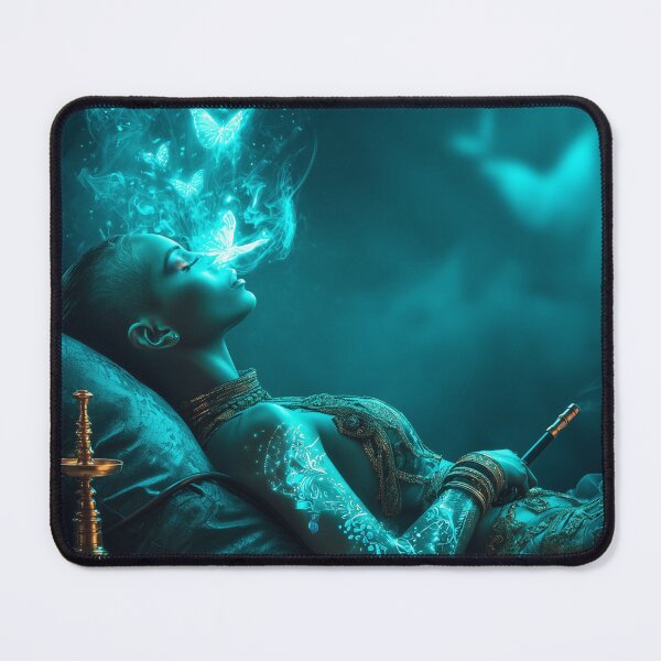 Item preview, Butterfly Dreams – Surreal Lounge Goddess in Smoky Fantasy designed and sold by VisionaryVeils.