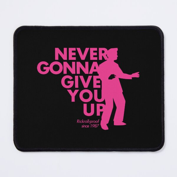 Item preview, Never Gonna Give You Up | Rick Astley | 80s Retro Music Tee | Rickroll Classic | MAGENTA VERSION designed and sold by parissiArt.