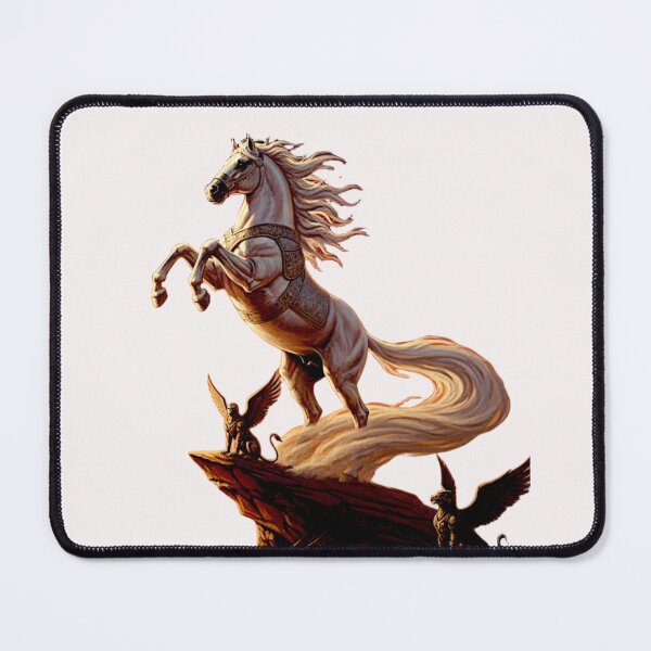 Item preview, White Arabian Horse Nu series#1 designed and sold by Helios Be. Lavsh.