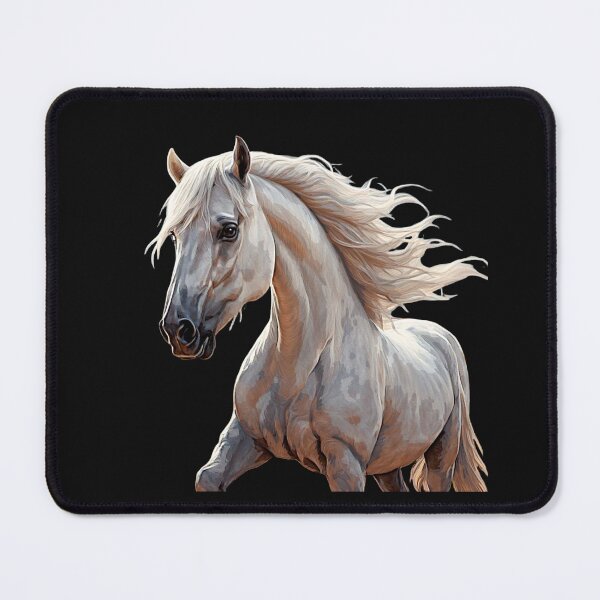 Item preview, White Arabian Horse Nu series#2 designed and sold by Helios Be. Lavsh.