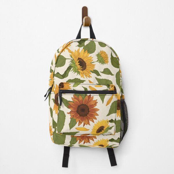 Item preview, Golden Sunflowers Seamless Floral Pattern designed and sold by HolmeProud.
