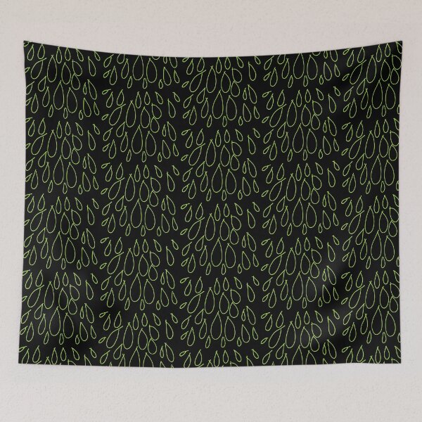 Item preview, Sweet Peas green rain drop  designed and sold by Petra Schonova.