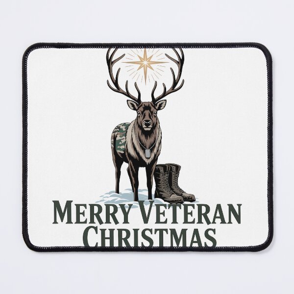Item preview, Merry Veteran Reindeer Camo Boots Christmas Military Animal designed and sold by BernoNickel.