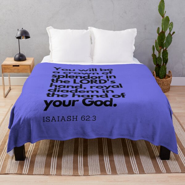 Item preview, Bible Quotes: You will be a crown of splendor, Inspirational Quotes, Daily Quotes designed and sold by Animals, Nature & Landscapes.