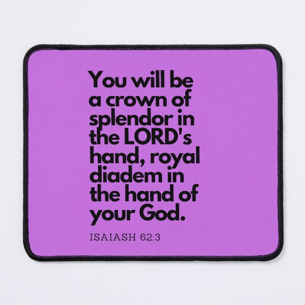 Item preview, Bible Quotes: You will be a crown of splendor in the LORD's hand Inspirational Quotes, Daily Quotes designed and sold by Animals, Nature & Landscapes.