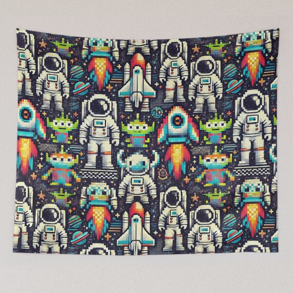 Item preview, space themed designed and sold by TEEJAMBOREE.