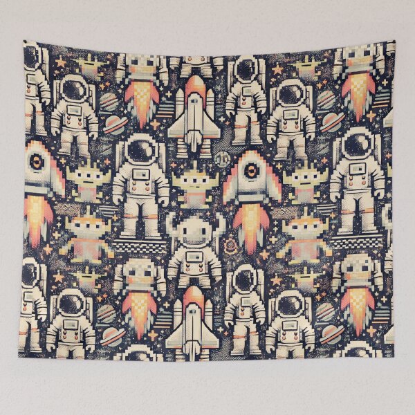 Item preview, space themed designed and sold by TEEJAMBOREE.