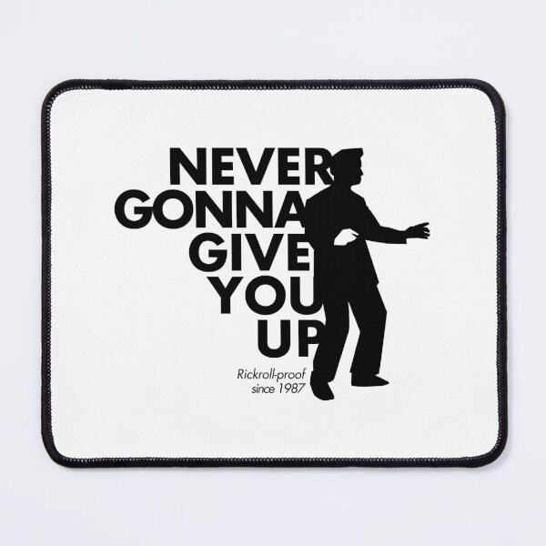 Item preview, Never Gonna Give You Up | Rick Astley | 80s Retro Music Tee | Rickroll Classic | BLACK VERSION designed and sold by parissiArt.