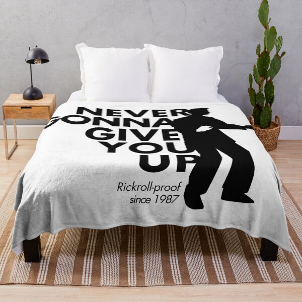 Item preview, Never Gonna Give You Up | Rick Astley | 80s Retro Music Tee | Rickroll Classic | BLACK VERSION designed and sold by parissiArt.
