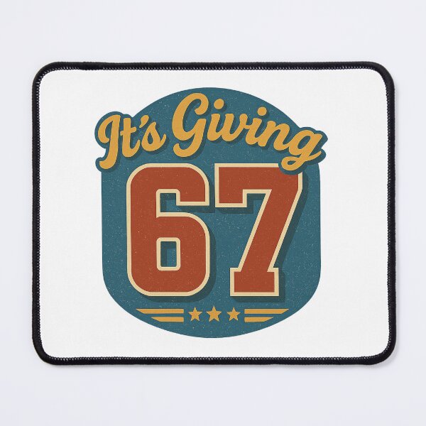Item preview, It's Giving 67 - 67 meme vintage designed and sold by DigiSudu.