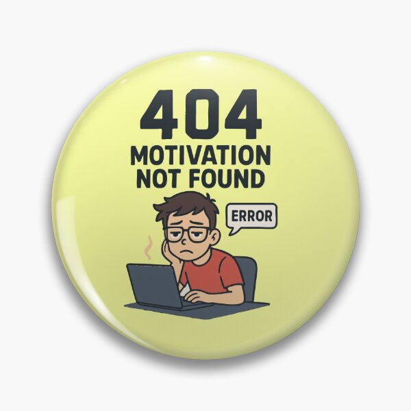 Item preview, 404 Motivation Not Found designed and sold by EderParker.