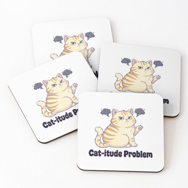 Item preview, Cat-itude Problem – Funny Sassy Cat T-Shirt | Attitude Cat Lover Gift designed and sold by SoulMint.