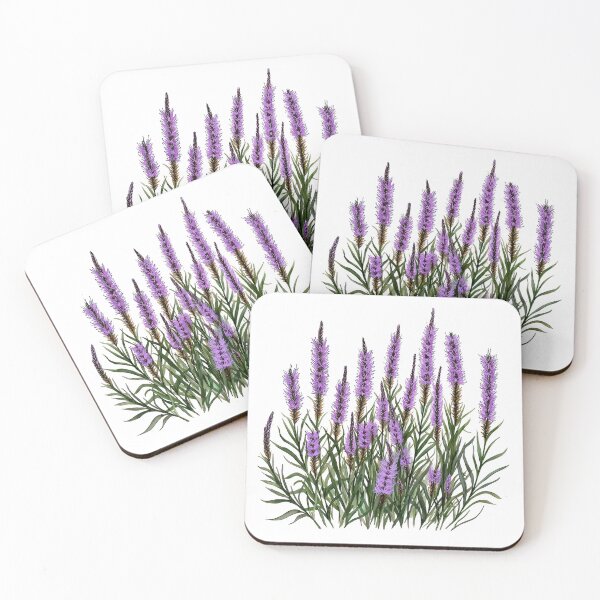 Item preview, Liatris Spicata Wildflowers designed and sold by Liededrom..