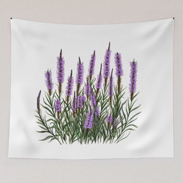 Item preview, Liatris Spicata Wildflowers designed and sold by Liededrom..