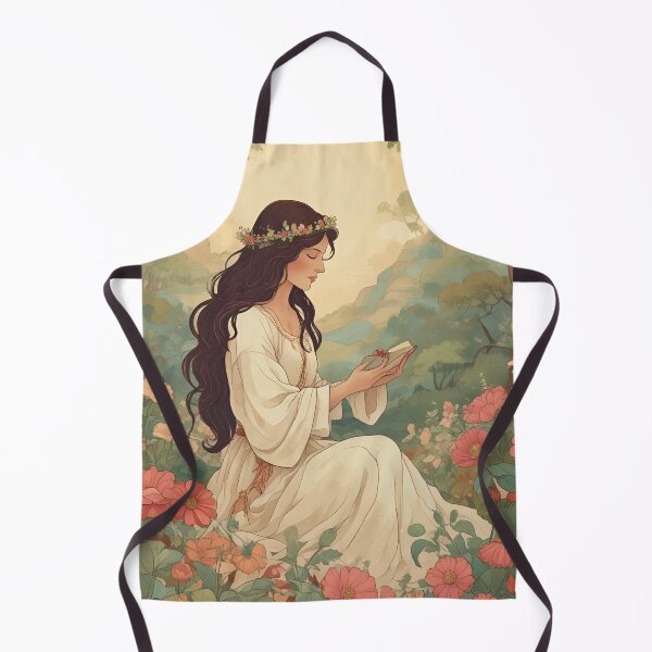 Item preview, Peaceful Reading in a Blossom-Filled Forest designed and sold by Help De Helpers.