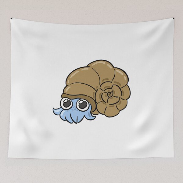Item preview, Fossil Friend – Cute Ammonite Buddy designed and sold by NegativeCar.