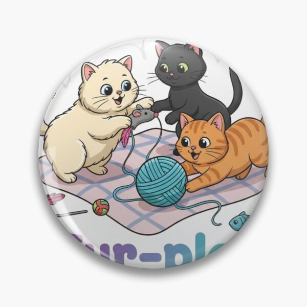 Item preview, Fur-play – Funny Naughty Cat Pun T-Shirt | Flirty Cat Lover Gift designed and sold by SoulMint.