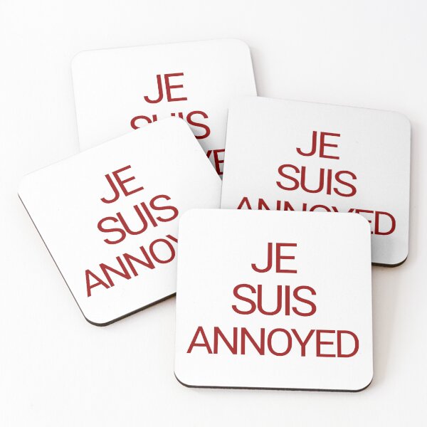 Item preview, Je Suis Annoyed designed and sold by DemureArtsy.