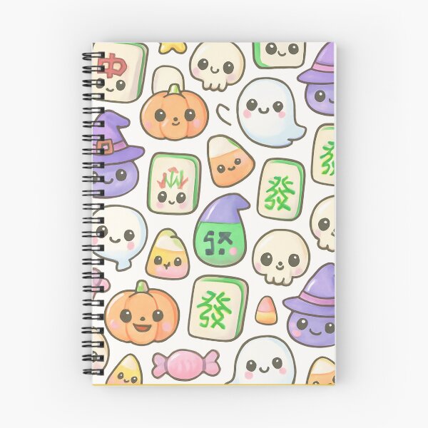 Item preview, Cute Halloween Mahjong Tile Pattern Design designed and sold by Best Pattern⭐⭐⭐⭐⭐.
