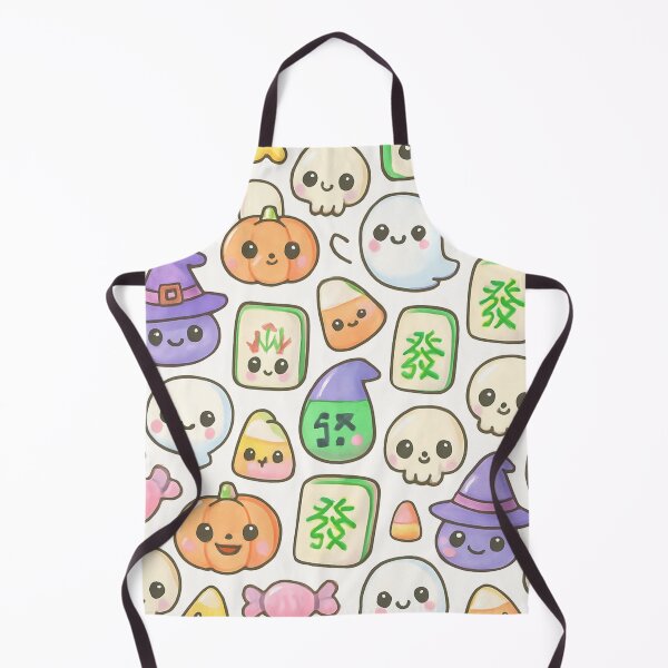 Item preview, Cute Halloween Mahjong Tile Pattern Design designed and sold by Best Pattern⭐⭐⭐⭐⭐.