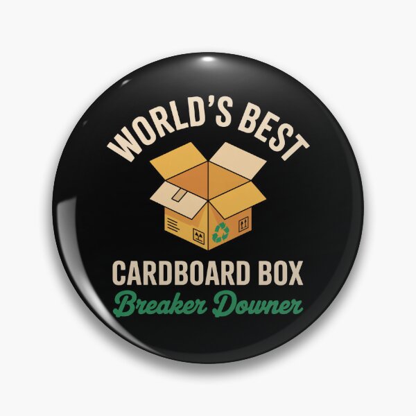 Item preview, Worlds Best Cardboard Box Breaker Downer designed and sold by MooonTees.