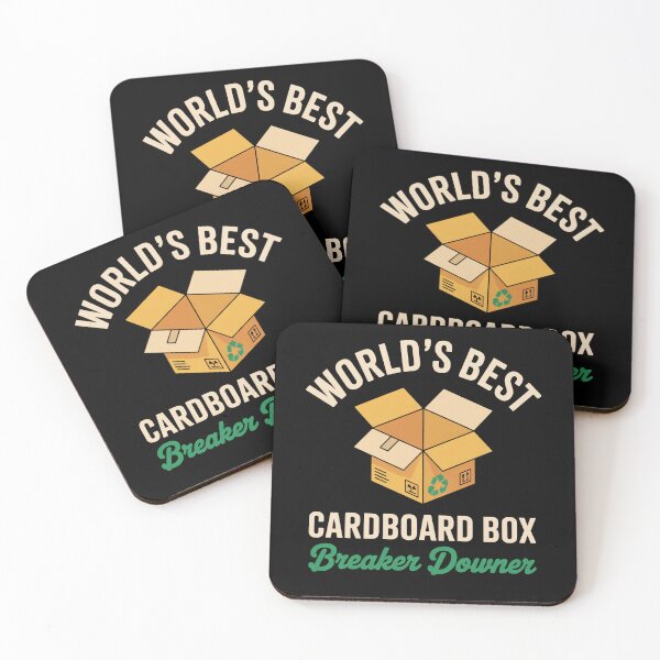 Item preview, Worlds Best Cardboard Box Breaker Downer designed and sold by MooonTees.