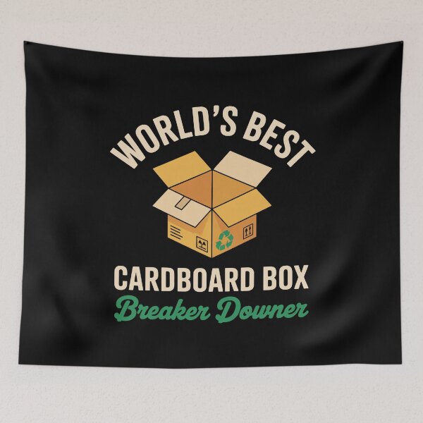 Item preview, Worlds Best Cardboard Box Breaker Downer designed and sold by MooonTees.