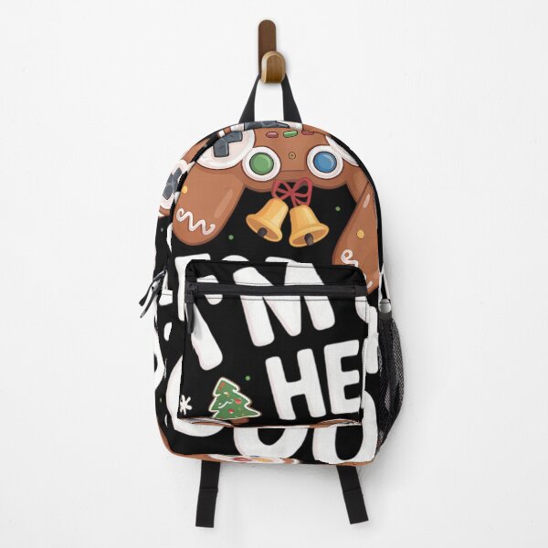 Item preview, I_m Just Here For The Cookies Video Game Gingerbread Xmas designed and sold by LunaCrazeArt.