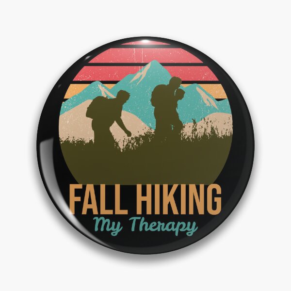 Artikelvorschau, Herbst: Fall hiking my therapy 1 entworfen und verkauft von AlfredsTees.