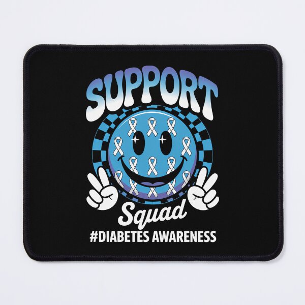 Item preview, In November We Wear Blue Diabetes Awareness Support Squad designed and sold by LunaCrazeArt.
