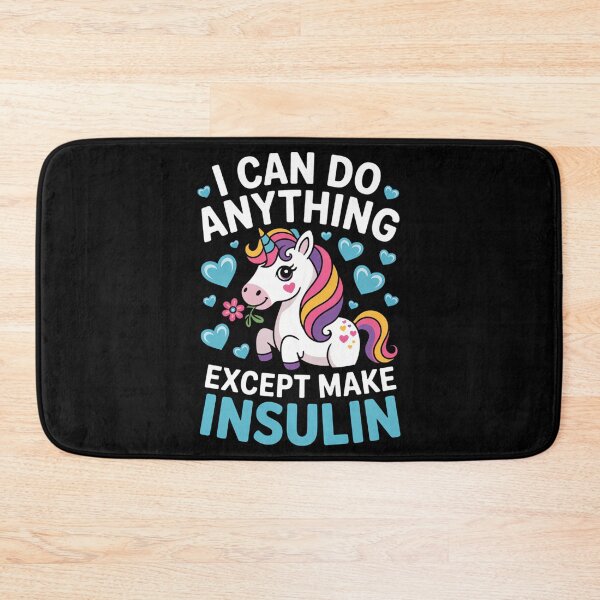 Artikelvorschau, Insulin Süßes Einhorn entworfen und verkauft von LunaCrazeArt.