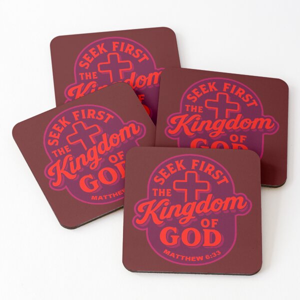 Item preview, Matthew 6:33 Seek First The Kingdom Of God designed and sold by plushism.