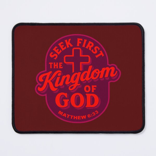 Item preview, Matthew 6:33 Seek First The Kingdom Of God designed and sold by plushism.
