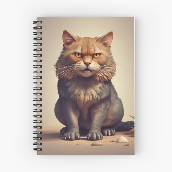 Item preview, Grumpy Wildcat Staring Intensely designed and sold by Help De Helpers.