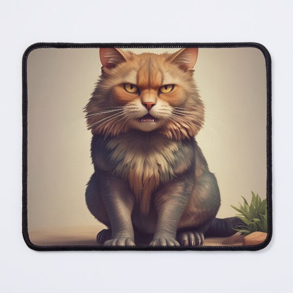 Item preview, Grumpy Wildcat Staring Intensely designed and sold by Help De Helpers.