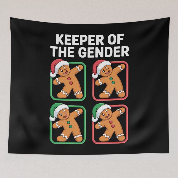 Item preview, Keeper Of The Gender Reveal Gingerbread Christmas designed and sold by LunaCrazeArt.