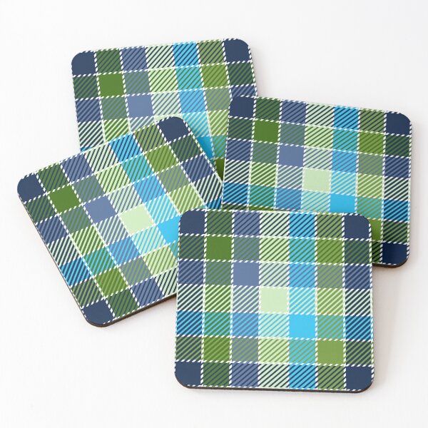 Item preview, plaid - Blue Green Olive designed and sold by Chinaberries.