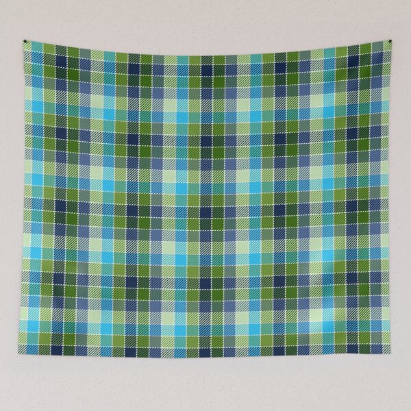 Item preview, plaid - Blue Green Olive designed and sold by Chinaberries.