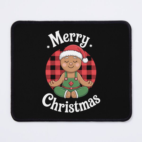 Item preview, Meditating Gingerbread Xmas designed and sold by LunaCrazeArt.