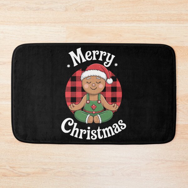 Item preview, Meditating Gingerbread Xmas designed and sold by LunaCrazeArt.