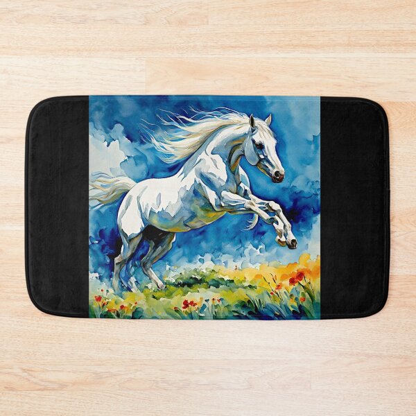 Item preview, White Arabian Horse Nu series#3 designed and sold by Helios Be. Lavsh.