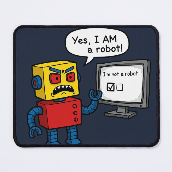 Item preview, A Robot Confronts an Existential Crisis designed and sold by kornkobart.