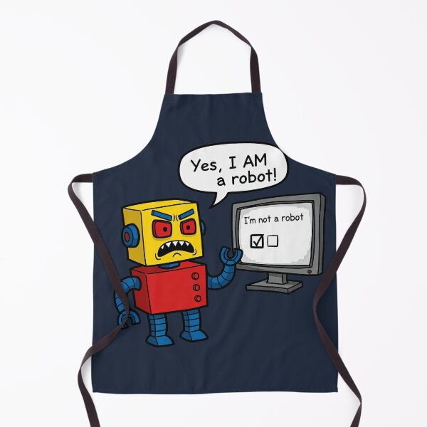 Item preview, A Robot Confronts an Existential Crisis designed and sold by kornkobart.