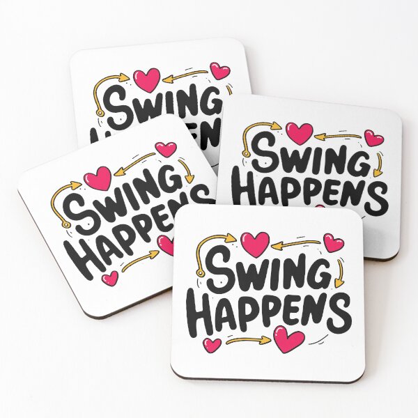 Item preview, Swing Happens Swinger Lifestyle Adult Culture designed and sold by Pineapple-Ink.