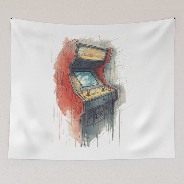Item preview, Retro Arcade Vibes – Pixel Nostalgia designed and sold by Design_Your_Day.