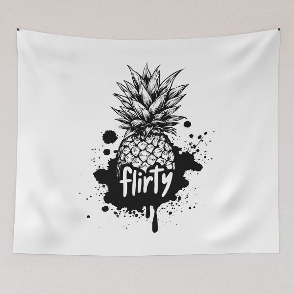 Item preview, Flirty Pineapple Swinger Lifestyle Adult Culture designed and sold by Pineapple-Ink.