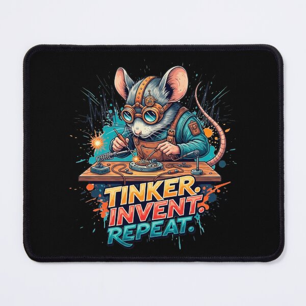 Item preview, Steampunk Inventor Mouse Cartoon designed and sold by SholoStudio.