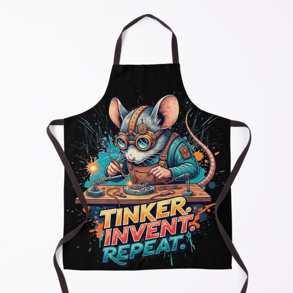 Item preview, Steampunk Inventor Mouse Cartoon designed and sold by SholoStudio.