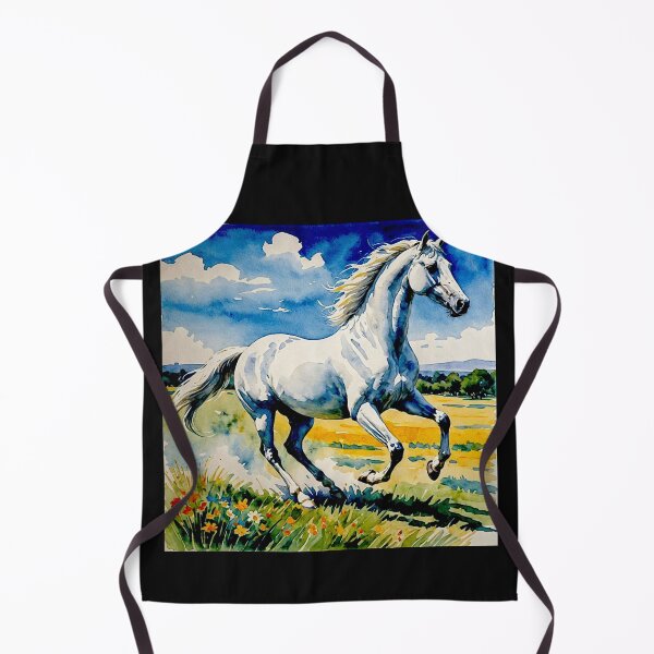 Item preview, White Arabian Horse Nu series#5 designed and sold by Helios Be. Lavsh.